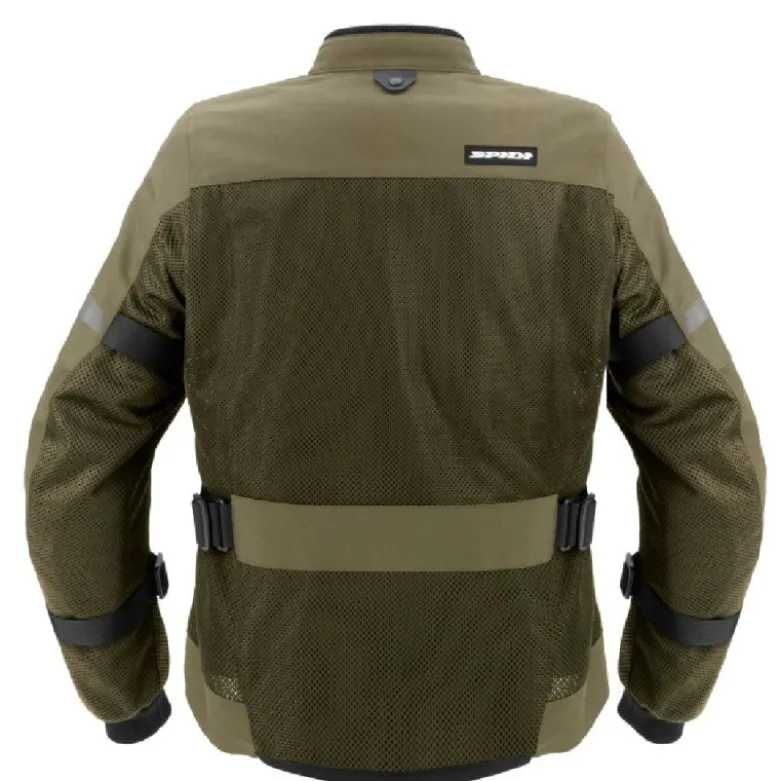 Giacca in Tessuto Spidi Tech Armor 2 Verde Militare