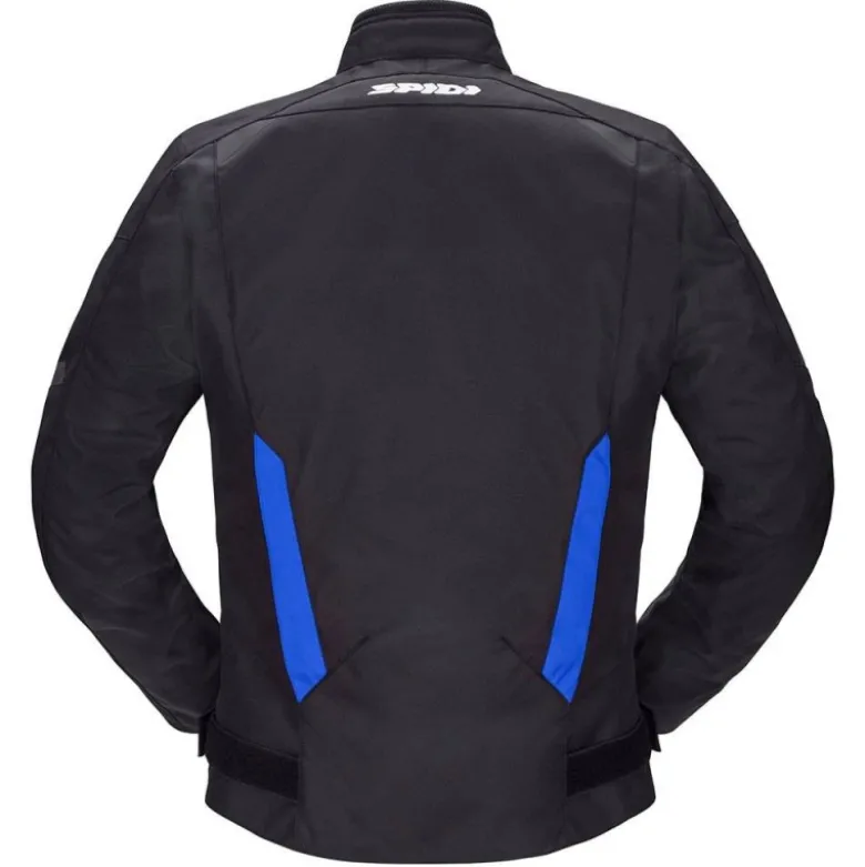 Giacca in Tessuto Spidi Tek H2Out Nero Blu