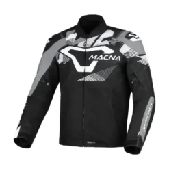 Giacca Macna In Tessuto Confold Admyre Nero Bianco