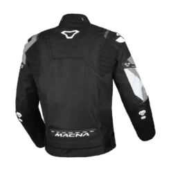 Giacca Macna In Tessuto Confold Admyre Nero Bianco