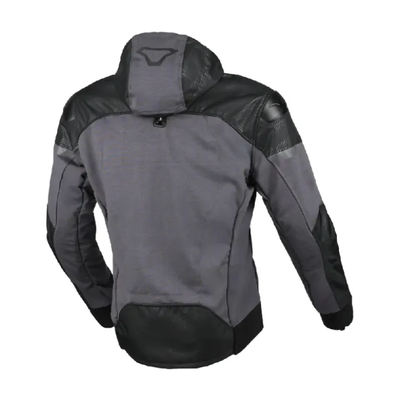 Giacca Macna In Tessuto Confold Distec Nero Grigio