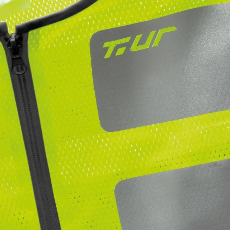 Gilet Alta Visibilità T.ur Vision Mesh Giallo Fluo