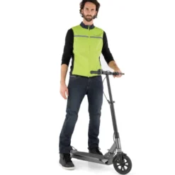Gilet In Tessuto Antivento Tucano Urbano Nano Switch Gilet Blu Scuro Giallo Fluo