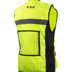 Gilet In Tessuto Ls2 Vest Giallo Alta Visibilità