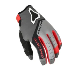 Guanti Cross In Tessuto Macna Heat-1 Nero Rosso