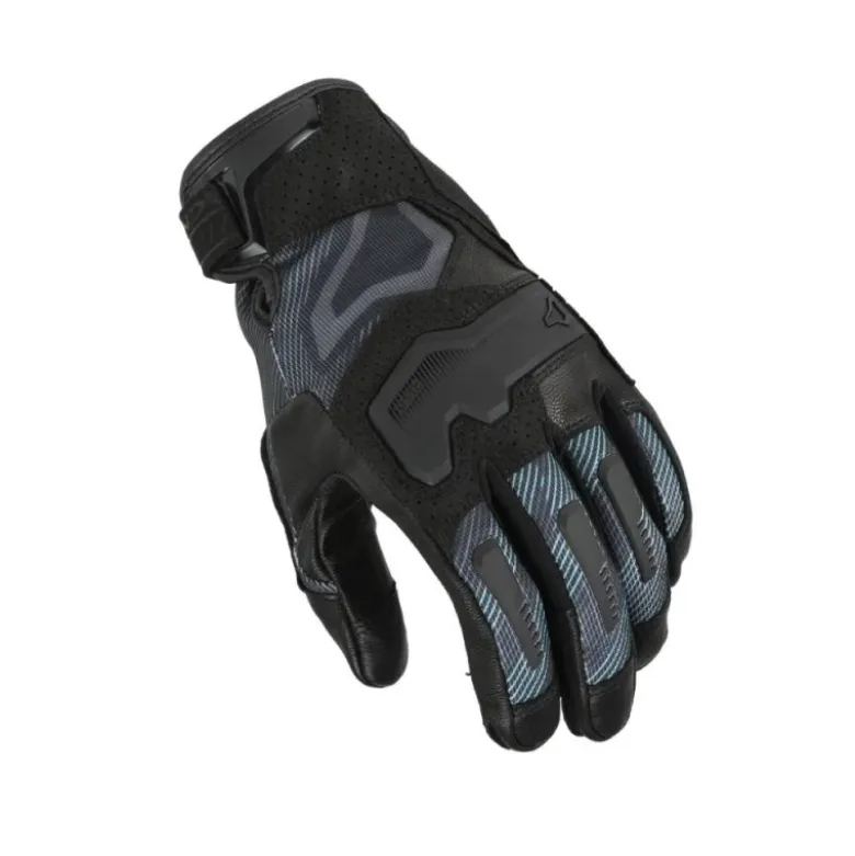 Guanti Donna In Pelle E Tessuto Macna Haros 2.0 Nero Verde