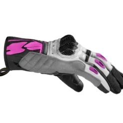 Guanti Donna In Pelle G-Carbon Lady Nero Fucsia