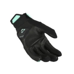Guanti Donna In Pelle Macna Obtain Leather Nero Verde