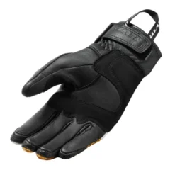 Guanti Donna In Pelle Revit Redhill Ladies Nero Giallo Ocra