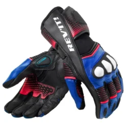 Guanti Donna in Pelle Revit Xena 4 Ladies Nero Blu