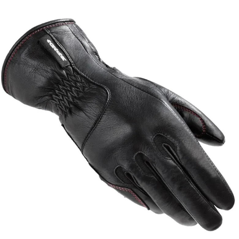 Guanti Donna In Pelle Spidi Metropole Glove Lady H2Out Nero