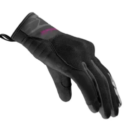 Guanti Donna In Tessuto Flash-Kp Spidi Lady Nero Fucsia