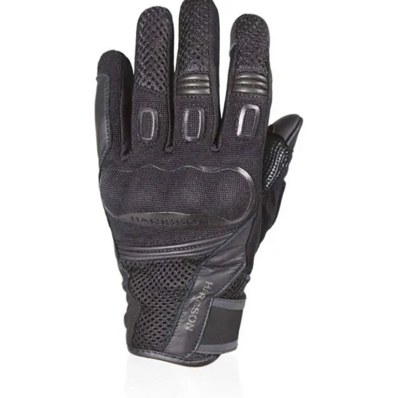 Guanti Donna In Tessuto Harisson LEADER 2 LADY Nero