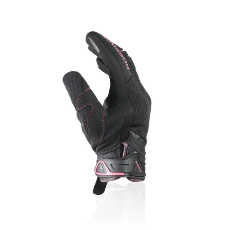 Guanti Donna In Tessuto Harisson Splash Evo Nero Rosa
