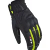 Guanti Donna In Tessuto Ls2 Jet II Nero H-V Giallo