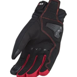 Guanti Donna In Tessuto Ls2 Jet II Nero Rosso