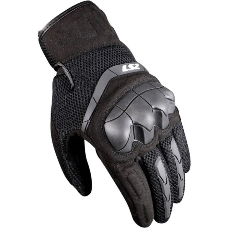 Guanti Donna In Tessuto LS2 Kubra Lady Nero