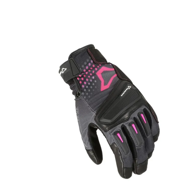 Guanti Donna In Tessuto Macna Jugo Rosa