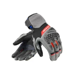 Guanti Donna In Tessuto Sand 5 Ladies Grigio Rosso