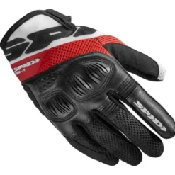 Guanti Donna In Tessuto Spidi Flash-R Evo Lady Rosso
