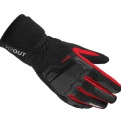 Guanti Donna In Tessuto Spidi Grip 3 H2Out Rosso