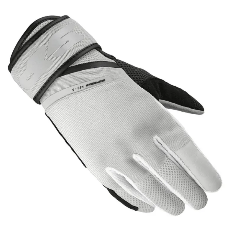 Guanti Donna In Tessuto Spidi Neo-S Lady Grigio Nero