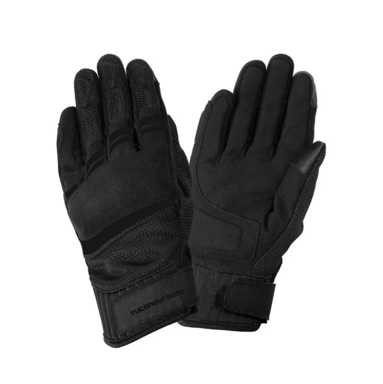 Guanti Donna In Tessuto Tucano Urbano Lady Penna Nero