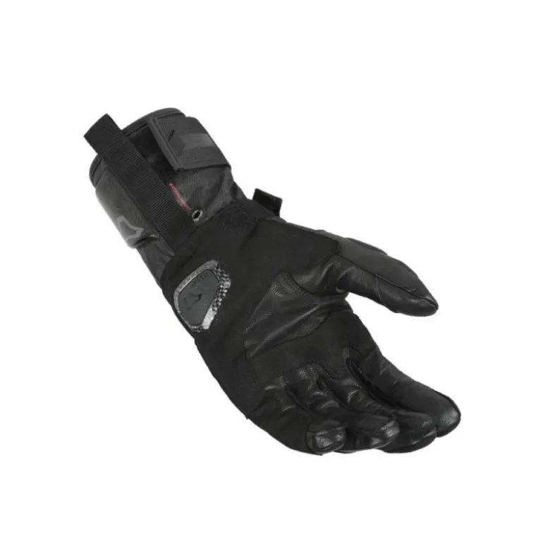 Guanti In Pelle E Tessuto Macna Argos Rtx Nero