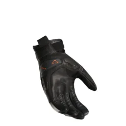 Guanti In Pelle E Tessuto Macna Haros Rok Bagoros Nero Grigio Arancio