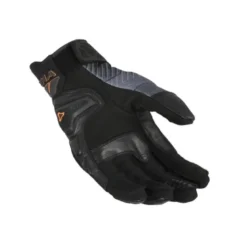 Guanti In Pelle e Tessuto Macna Rime 2.0 Nero Arancione