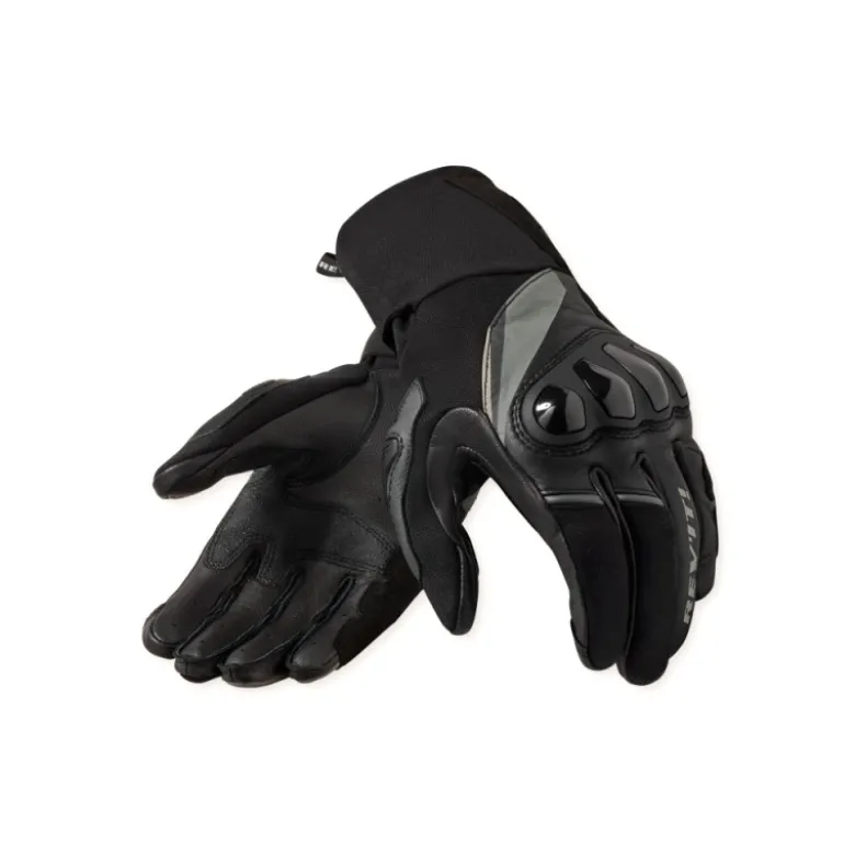 Guanti In Pelle E Tessuto Revit Combustion Nero