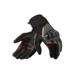 Guanti In Pelle E Tessuto Revit Combustion Nero Antracite