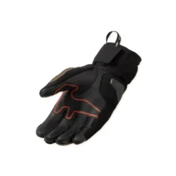Guanti In Pelle E Tessuto Revit Combustion Nero Marrone
