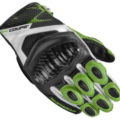 Guanti In Pelle e Tessuto Spidi X4 Coupe' Nero Verde