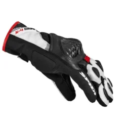 Guanti In Pelle e Tessuto Spidi X4 Coupe' Rosso