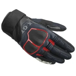 Guanti In Pelle E Tessuto Spidi X-Gt Nero Blu