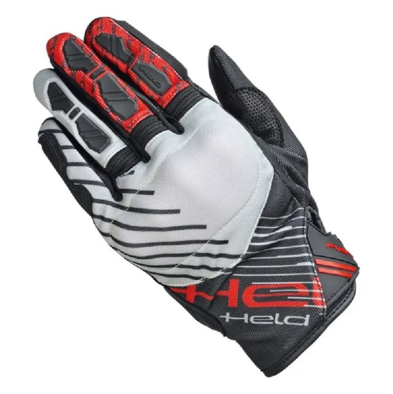 Guanti In Pelle Held Hamada 2 Grigio Nero