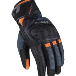 Guanti in Pelle Ls2 Raptor Air Blu Arancione