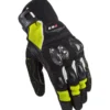 Guanti In Pelle Ls2 Spark II Air Nero H-V Giallo