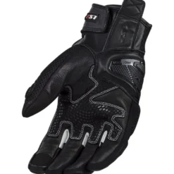 Guanti In Pelle Ls2 Spark II Air Nero H-V Giallo