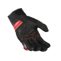Guanti in Pelle Macna Chizu Nero Rosso
