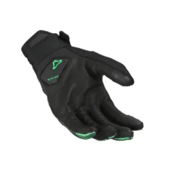 Guanti in Pelle Macna Obtain Leather Nero Verde