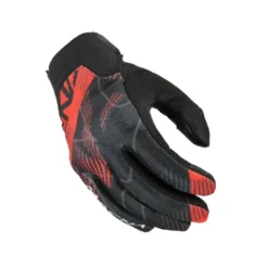 Guanti in Pelle Macna Obtain Leather Rosso Bianco