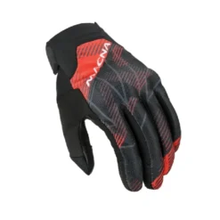 Guanti in Pelle Macna Obtain Leather Rosso Bianco