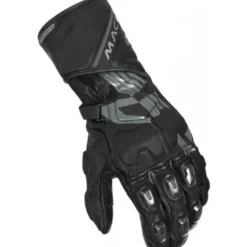 Guanti In Pelle Macna Powertrack Nero Grigio