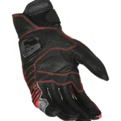 Guanti In Pelle Macna Ultraxx Nero Rosso