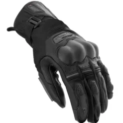 Guanti In Pelle Rebelhorn Range Nero