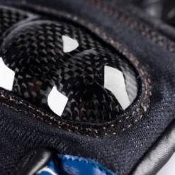 Guanti In Tessuto Blauer Combo Carbon Denim USA Nero