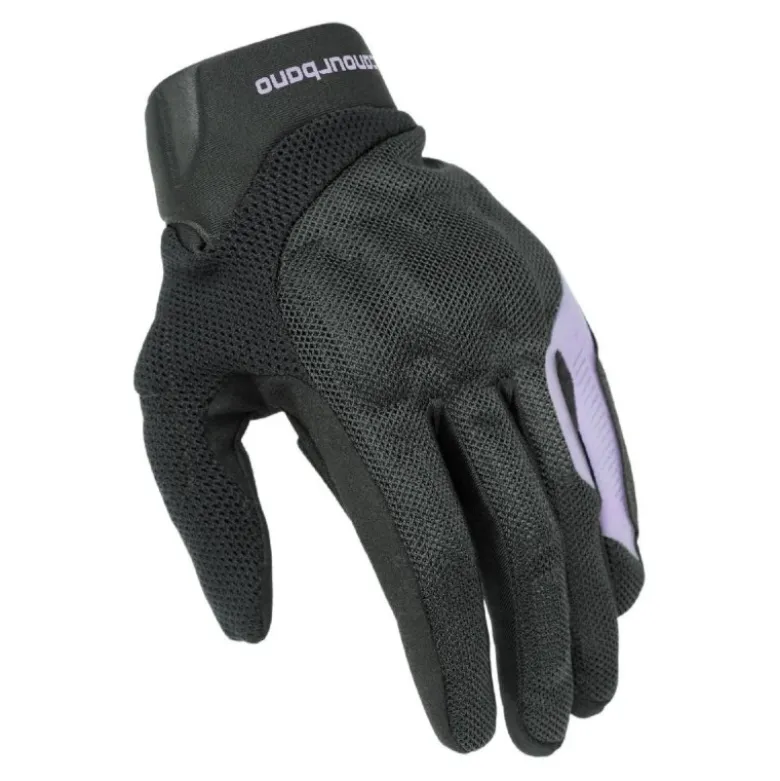 Guanti In Tessuto Donna Tucano Urbano Penna Evo Nero Lavanda