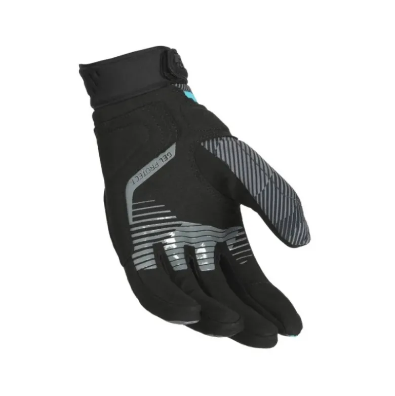 Guanti In Tessuto Macna Lithic Donna Nero Blu
